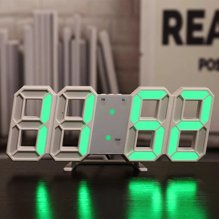 Horloge Numérique 3D LED