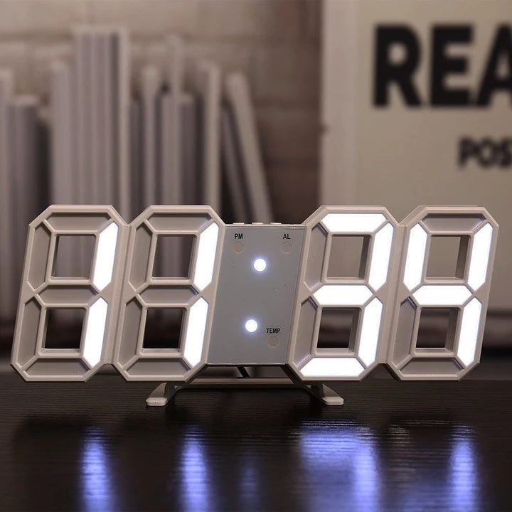 Horloge Numérique 3D LED