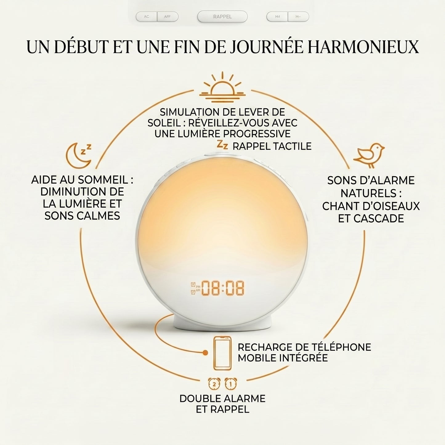 Réveil Simulateur d’Aube CHARLIE