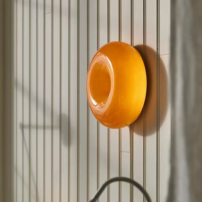 Lampe Donut En Verre