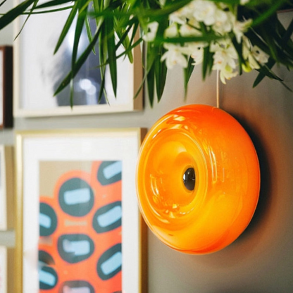 Lampe Donut En Verre