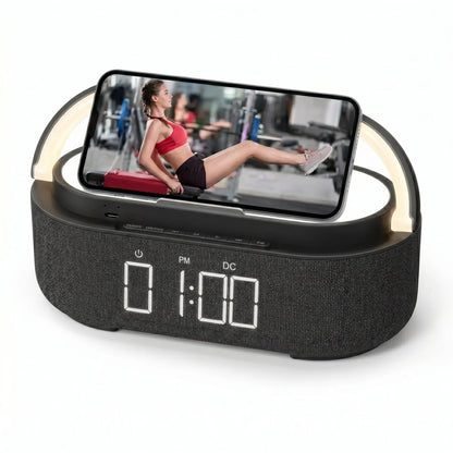 Réveil Chargeur Induction et Simulateur d'Aube