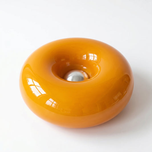 Lampe Donut En Verre