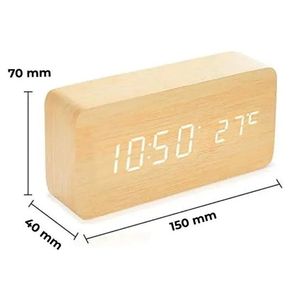 Réveil Bois Moderne