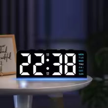 Réveil Numérique LED Couronne