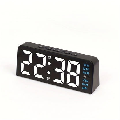 Réveil Numérique LED Couronne