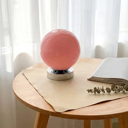 Lampe de Chevet Vintage en Verre Style Murano