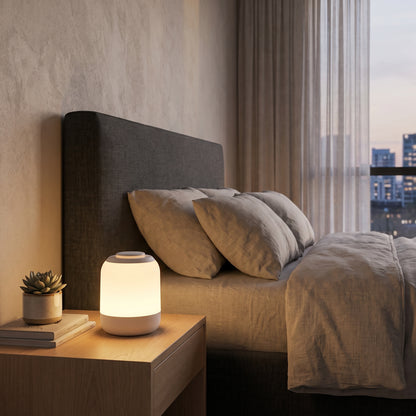Veilleuse LED Nomade Rechargeable – Lampe de Table Sans Fil à Intensité Réglable