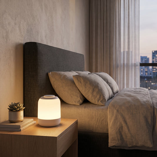 Veilleuse LED Nomade Rechargeable – Lampe de Table Sans Fil à Intensité Réglable